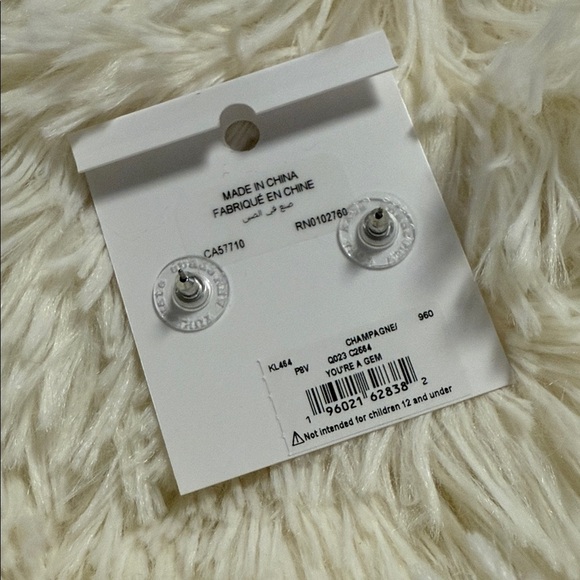 Kate Spade You’re a Gem Triangle Earrings - Picture 4 of 4